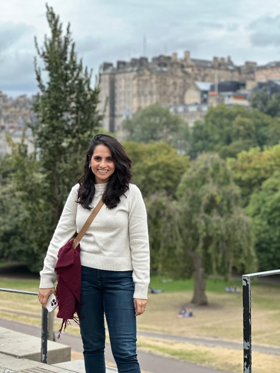 Disha in Edinburgh