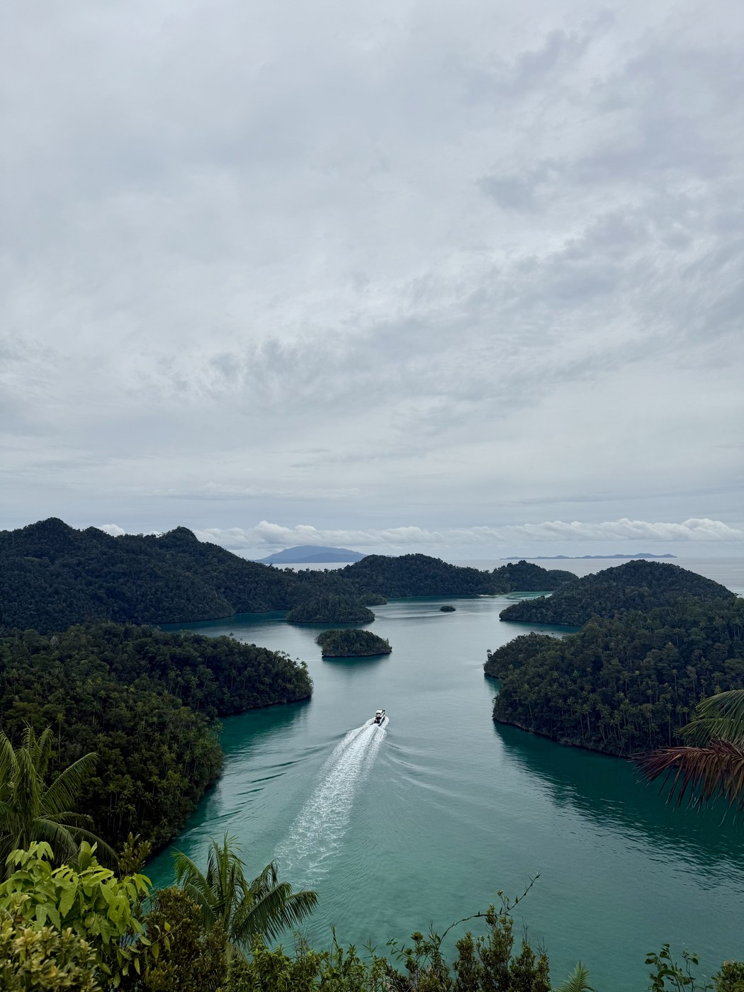 Tropical islands and turquoise water